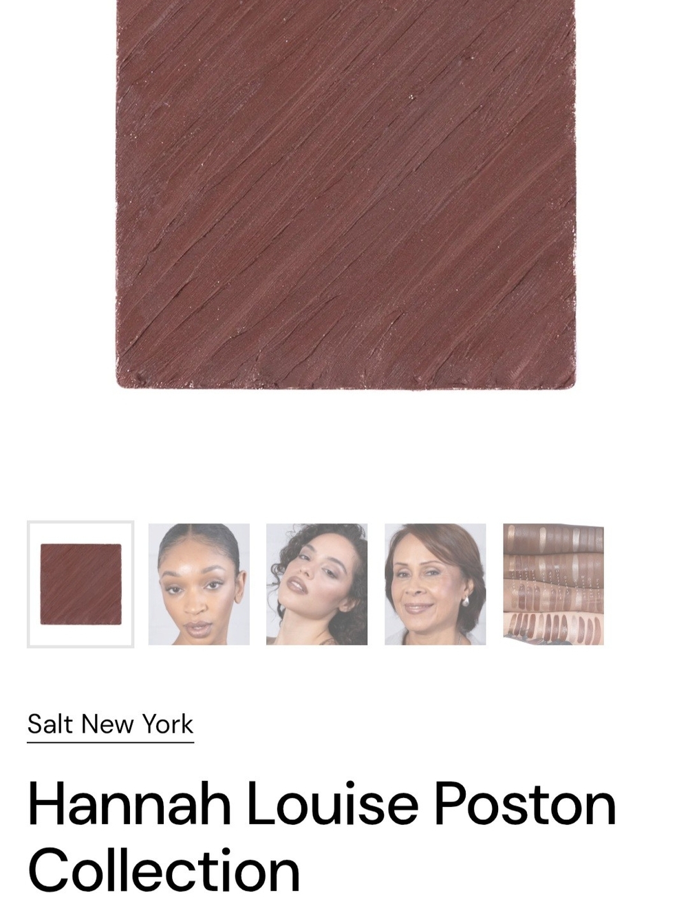 Hannah Louise Poston Collection Creamy Mauve Blush - Picture 4 of 5